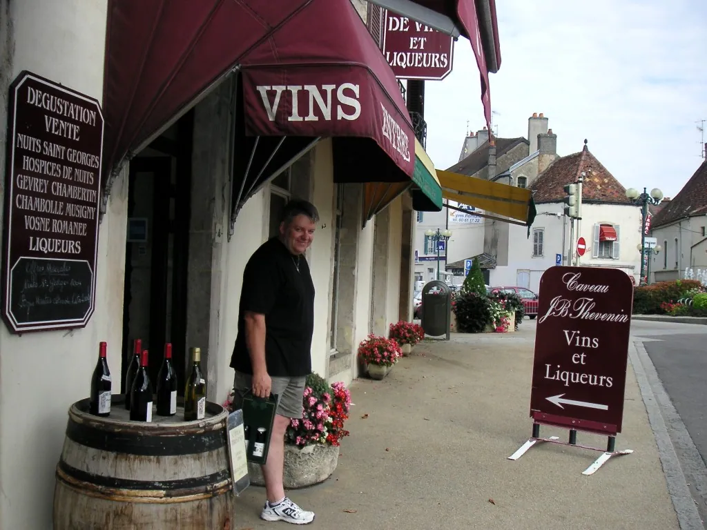 Pete caught in the act  nuits st georges